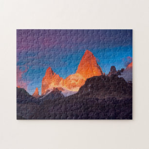 Puzzle Mt Fitz Roy au lever de soleil