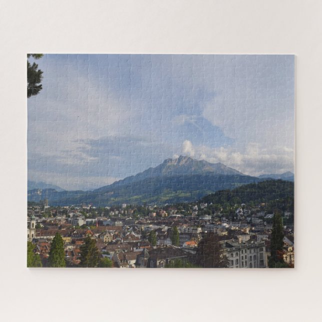 Puzzle Mt. Pilatus - luzerne, Suisse - 16x20 - 520 PCs (Horizontal)
