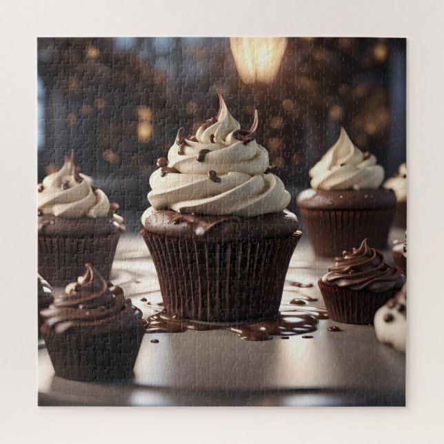 Puzzle Muffins au Chocolat (Vertical)