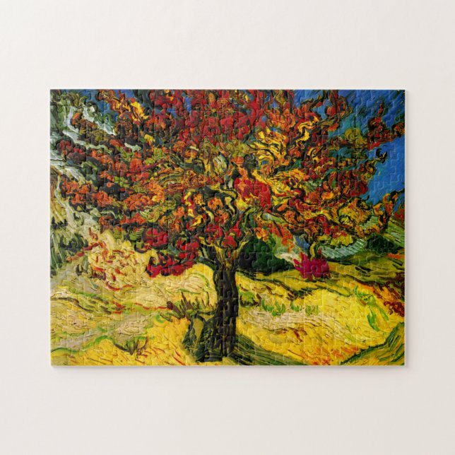 Puzzle Mulberry Tree Van Gogh Art (Horizontal)