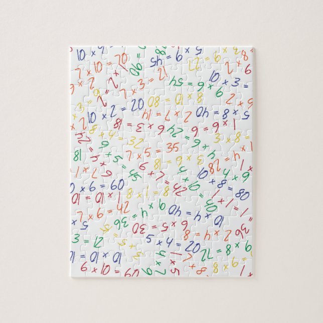 Puzzle Multiplication de multiples (Vertical)