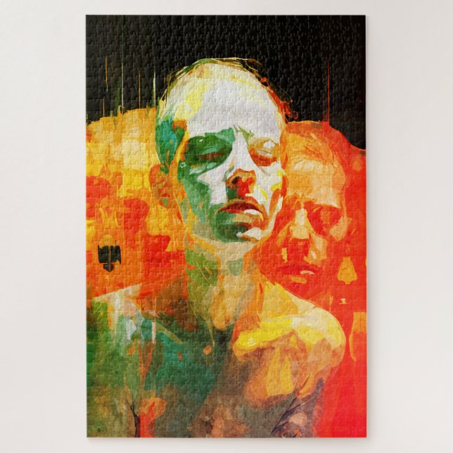 Puzzle Multiplicité du Portrait Émotionnel Abstrait de l' (Vertical)