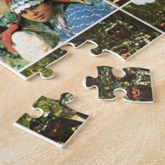 Puzzle Multiview du Maroc, Afrique du Nord, Marrakech (Côté)