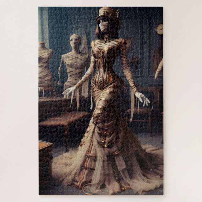 Puzzle Mummy Queen Steampunk victorien gothique (Vertical)