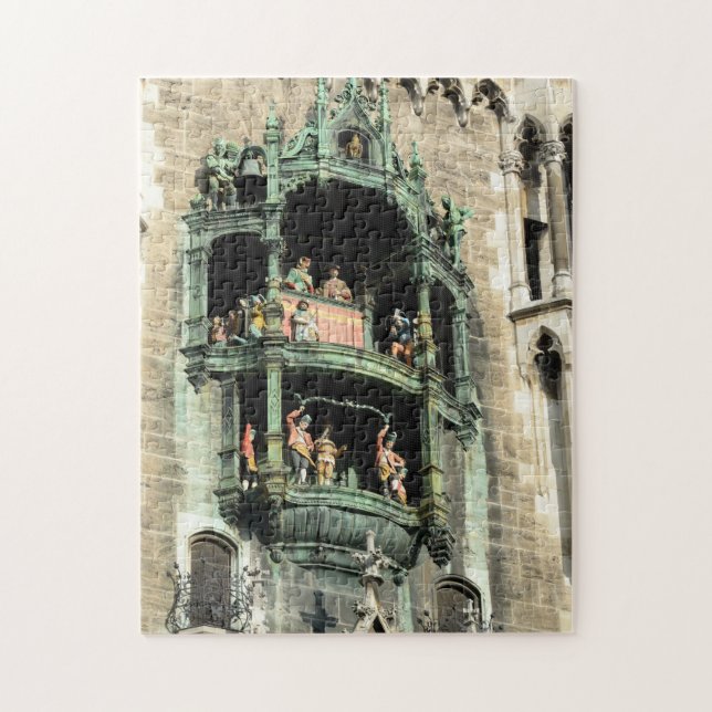 Puzzle munich neues rathaus glockenspiel (Vertical)