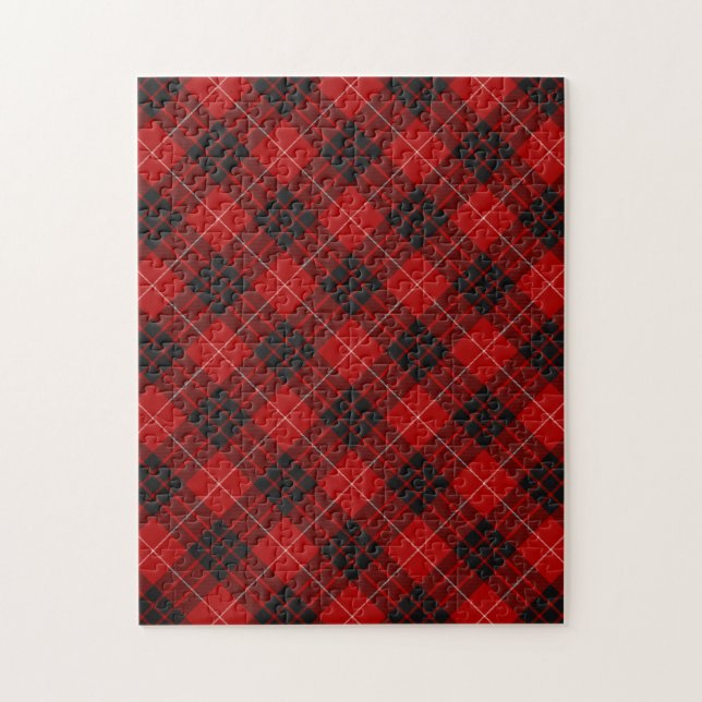 Puzzle Munro Tartan Motif (Vertical)