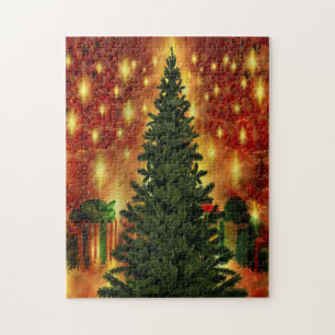 Puzzle Mur d'arbre de Noël