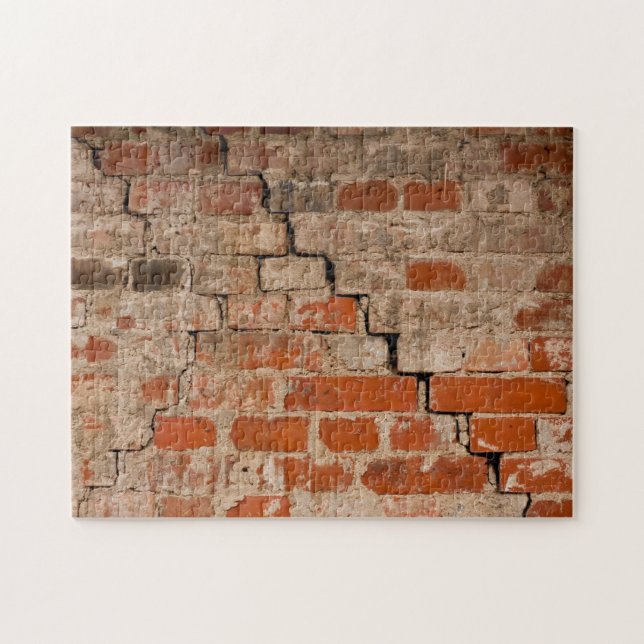 Puzzle Mur en brique fissurée (Horizontal)