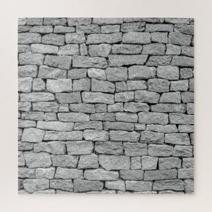 Puzzle Mur en pierre grise, arrière - plan abstrait.