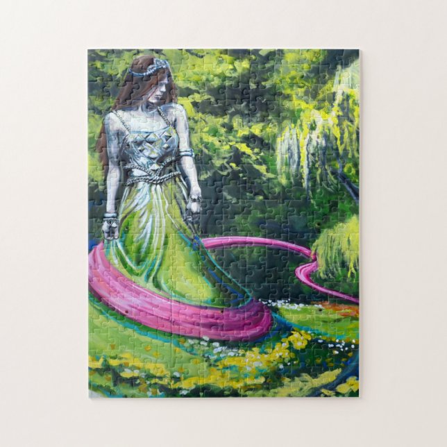 Puzzle Muraille murale art Winnipeg Canada. (Vertical)