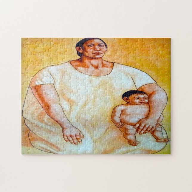 Puzzle Murales Muraux Mexicains. (Horizontal)