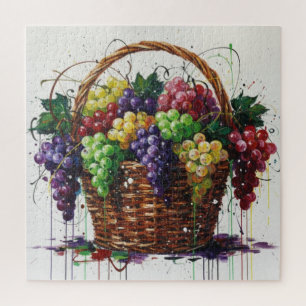 Puzzle Murmurations des raisins d'automne