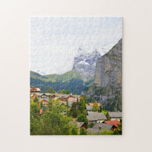Puzzle Murren en Suisse