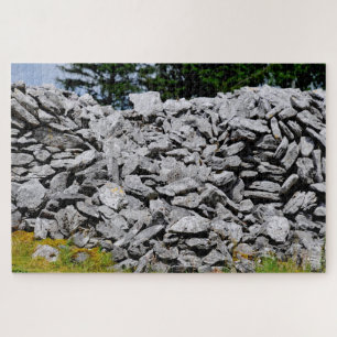 Puzzle Murs de pierre Inisheer Îles d'Aran Galway Irlande