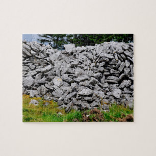 Puzzle Murs de pierre Inisheer Îles d'Aran Galway Irlande