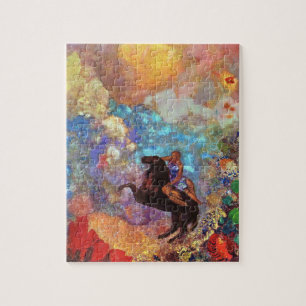 Puzzle Muse sur Pegasus Grecque Mythologie Peinture Vinta