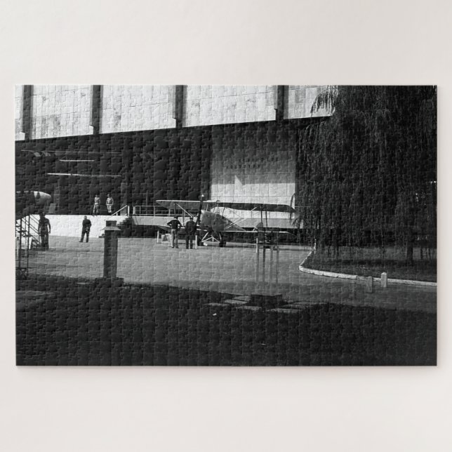 Puzzle Musée de l'armée d'Athènes de Grèce vintage (Horizontal)