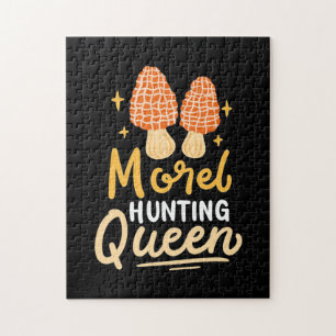 Puzzle Mushroom Morel Hunting Queen
