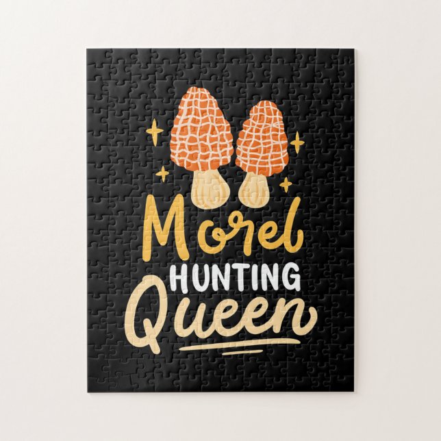 Puzzle Mushroom Morel Hunting Queen