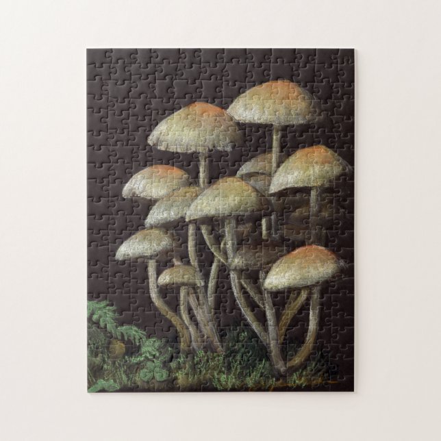 Puzzle Mushrooms (Vertical)
