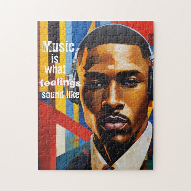 Puzzle Music is What Feelings Sound Like (Vertical)