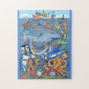 Puzzle musical sous-marin