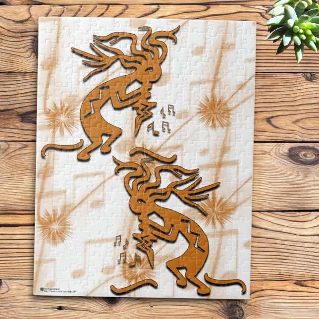 Puzzle Musicien Kokopelli de gauche et de droite (Créateur téléchargé)