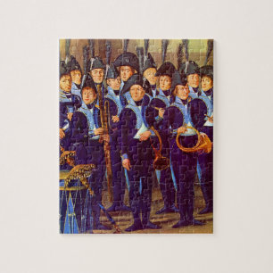 Puzzle musiciens militaires européens vers 1800