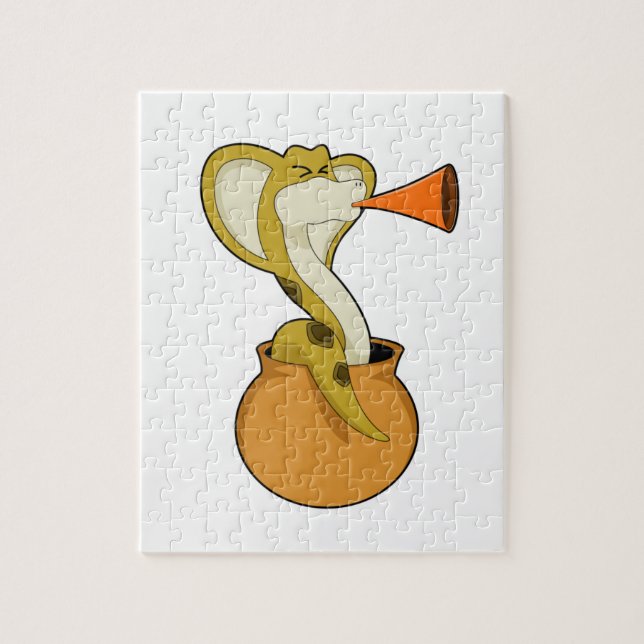 Puzzle Musique de Trumpet Snake (Vertical)