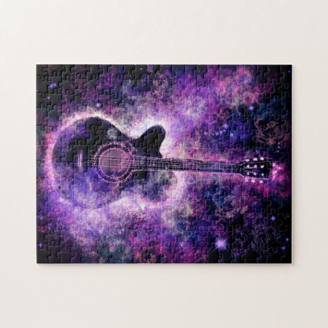 Puzzle Musique guitare romantique - Son magique (Horizontal)