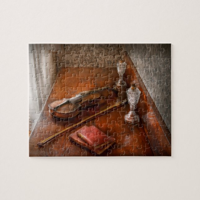 Puzzle Musique - Violon - Un investissement solide (Horizontal)