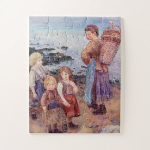 Puzzle Mussel-Fishers par Renoir Impressionniste Peinture