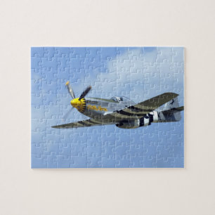 Puzzle Mustang nord-américain de P-51D, petit cheval