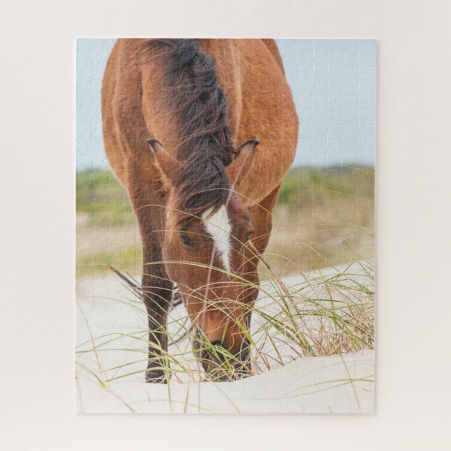 Puzzle Mustangs sauvages ou chevaux Banker (Vertical)