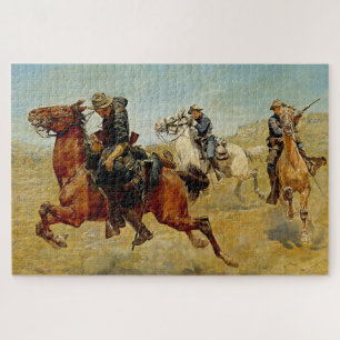 Puzzle "My Bunkie" Western Art de Charles Schreyvogel