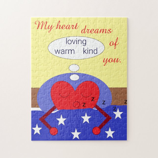Puzzle My Heart Dreams of You: (Vertical)