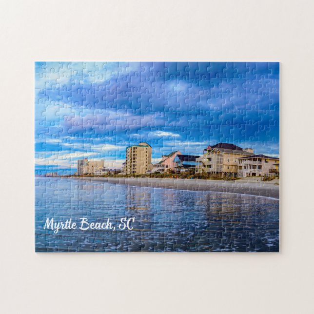 Puzzle Myrtle Beach, Caroline du Sud Ocean Beach Vue (Horizontal)