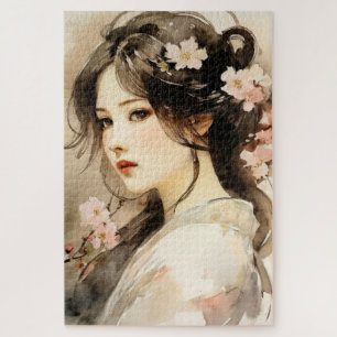 Puzzle Mystique en fleurs #102 : L'élégance de Sakura