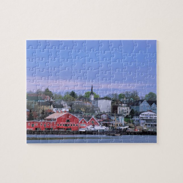 Puzzle N.A. Canada, Nouvelle-Écosse. Une vue de Lunenburg (Horizontal)