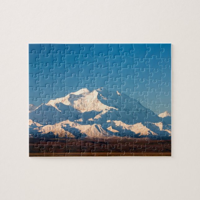 Puzzle N.A., États-Unis, Alaska.  Mont McKinley à Denali (Horizontal)