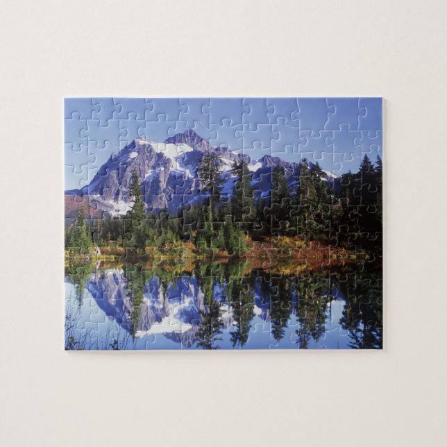 Puzzle N.A., États-Unis, Washington, Mt. Baker & Snoqualm (Horizontal)
