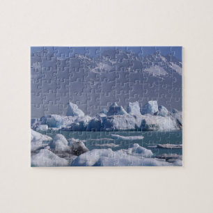 Puzzle NA, États-Unis, Alaska, chaîne St. Elias, rivière 