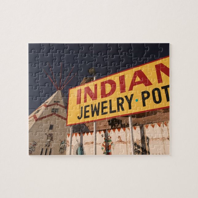 Puzzle NA, États-Unis, Arizona, Lupton Yellowhorse Indien (Horizontal)