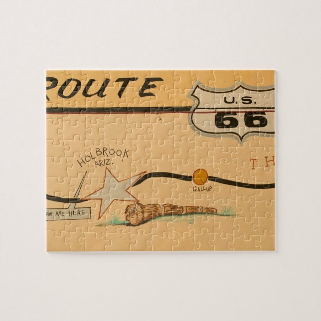Puzzle Na, Etats-Unis, Arizona, peinture murale de route (Horizontal)