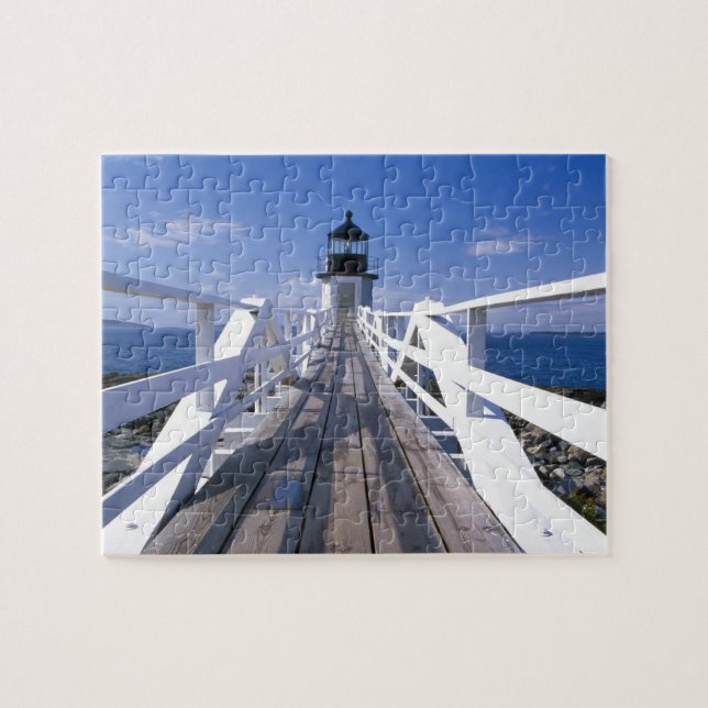 Puzzle NA, États-Unis, Maine, Port Clyde. Marshall Point  (Horizontal)
