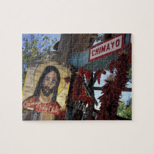 Puzzle NA, États-Unis, Nouveau-Mexique, Père Noël Fe.