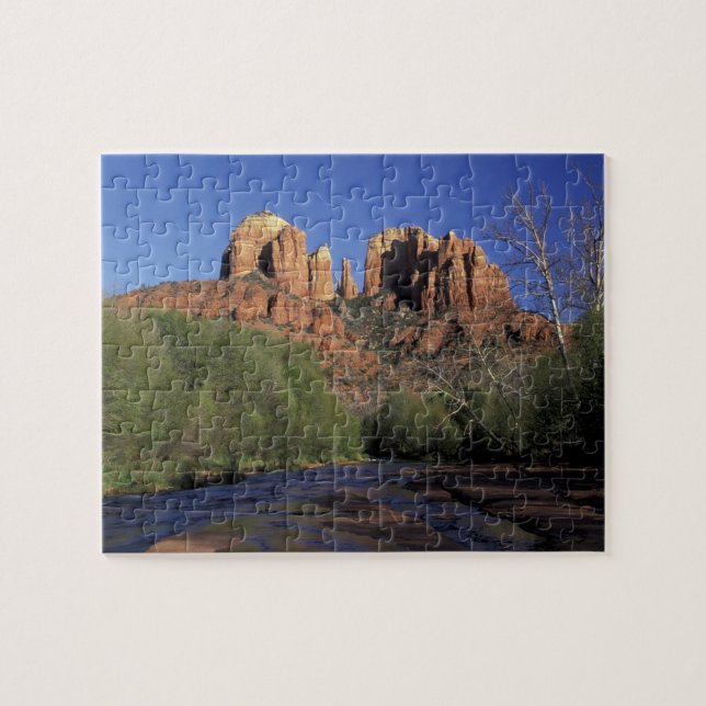 Puzzle NA, USA, Arizona, Sedona. Rocher et chêne de la ca (Horizontal)