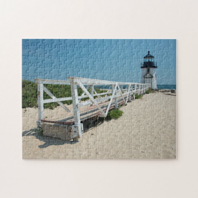 Puzzle Nantucket. Vieux phare en bois (Horizontal)