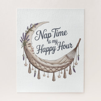 Puzzle Nap Time Is My Happy Hour