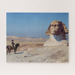 Puzzle Napoléon Bonaparte avant le Sphinx (par Gérôme)